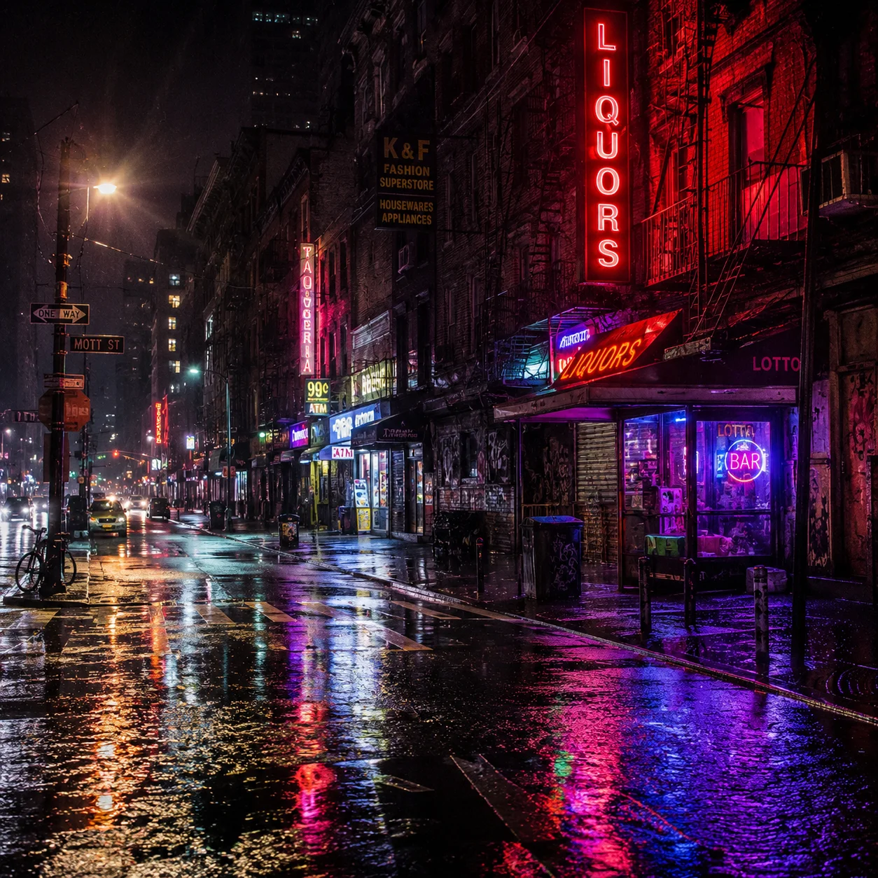 Regen Nacht